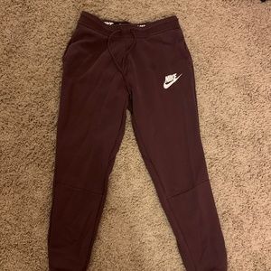 Maroon Nike Sweats!!